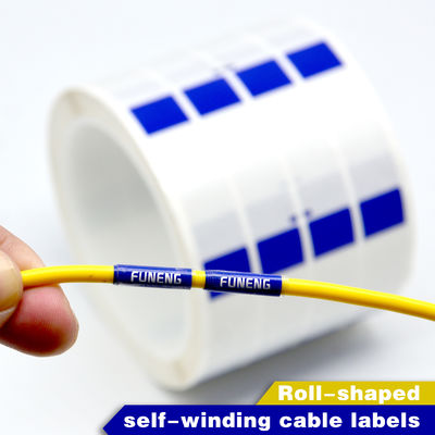 Custom A4 Cable Label Stickers for Industrial Use